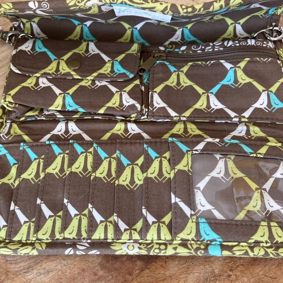 Cross Body Vera Bradley “Sittin in a Tree” wallet - Picture 2 of 2